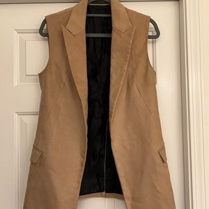 Badass ALL SAINTS Suede vest. Effortlessly cool and stylish.